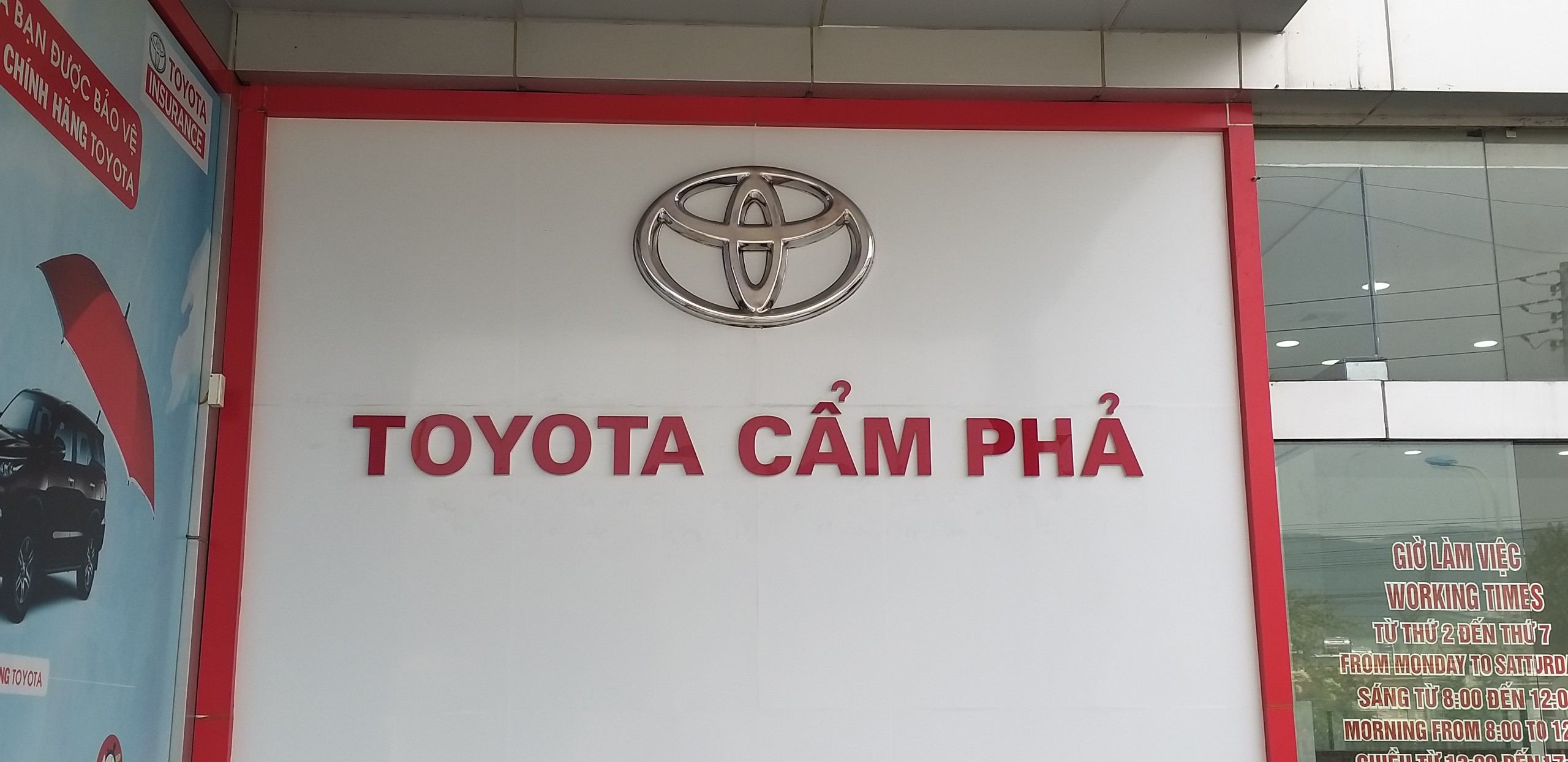 Toyota Cẩm Phả đã mở cửa làm việc trở lại