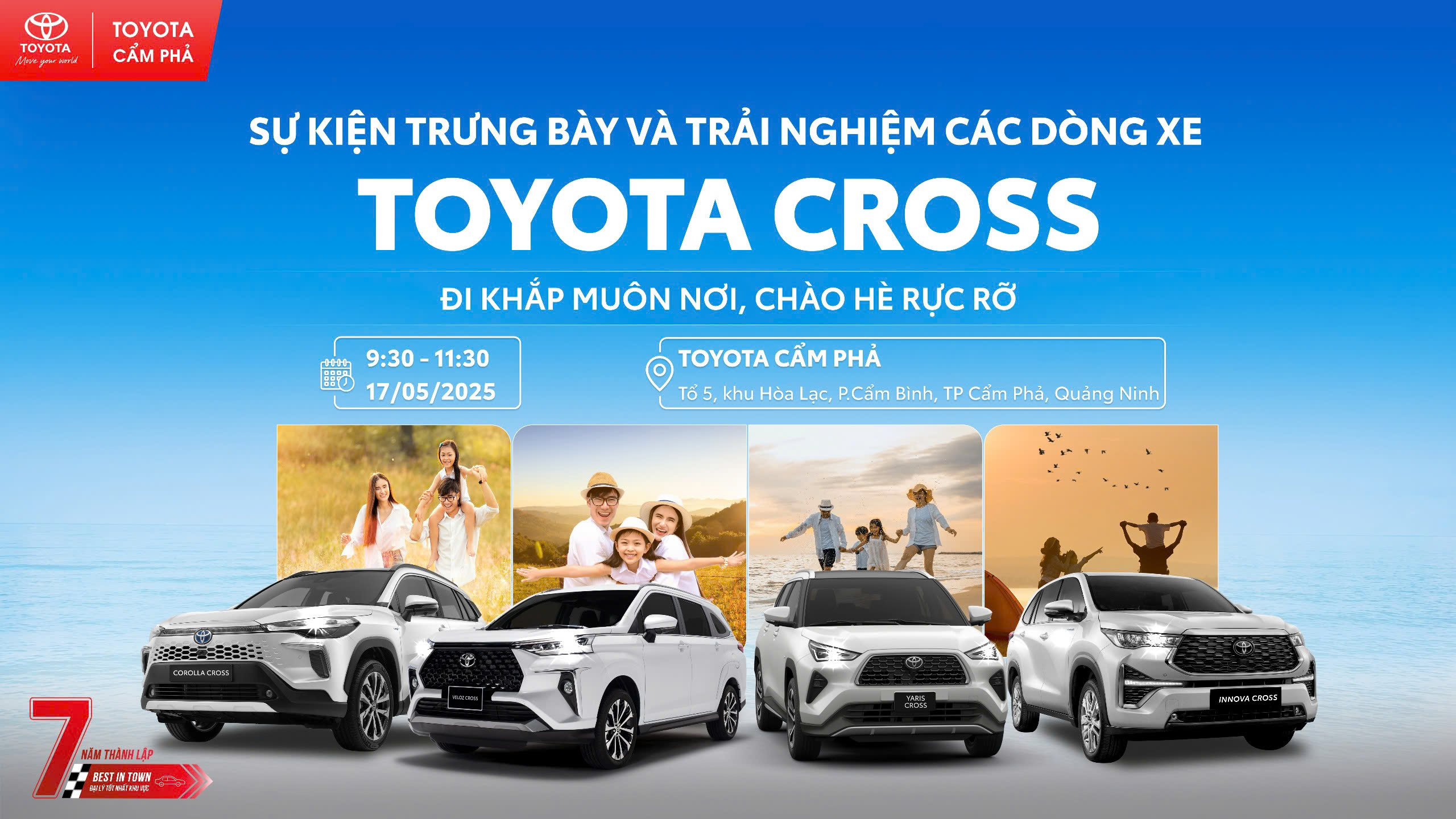 💐💐💐CROSS LINE UP 2025 - CÙNG TOYOTA LÁI MUÔN NƠI🚗🚗🚗
